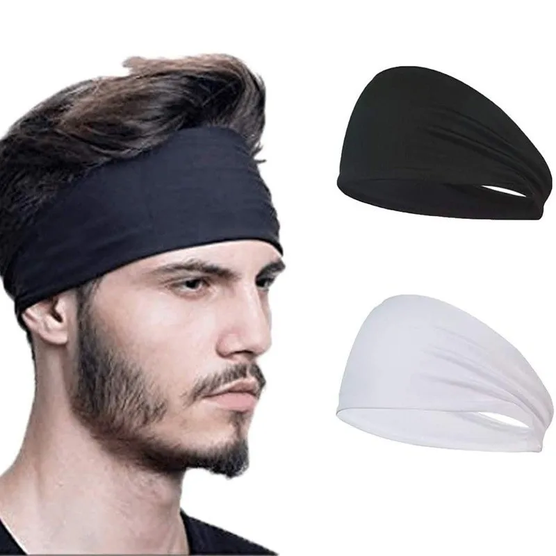 Men'S Grooming Tape - Ultra-thin sports sweatband breathable absorbent headwrap