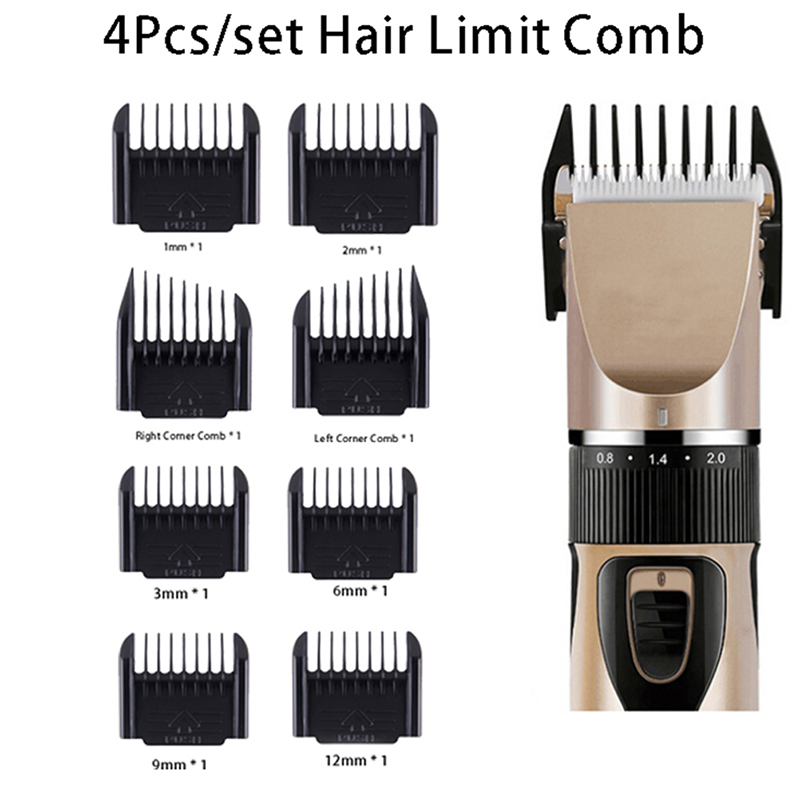 Hair Cutting Guide Comb 4Pcs S - Men'S Grooming Guide recension och pris
