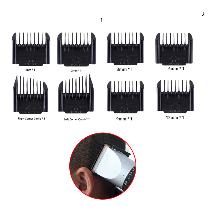 Hair Cutting Guide Comb 4Pcs S - Men'S Grooming Guide recension och pris