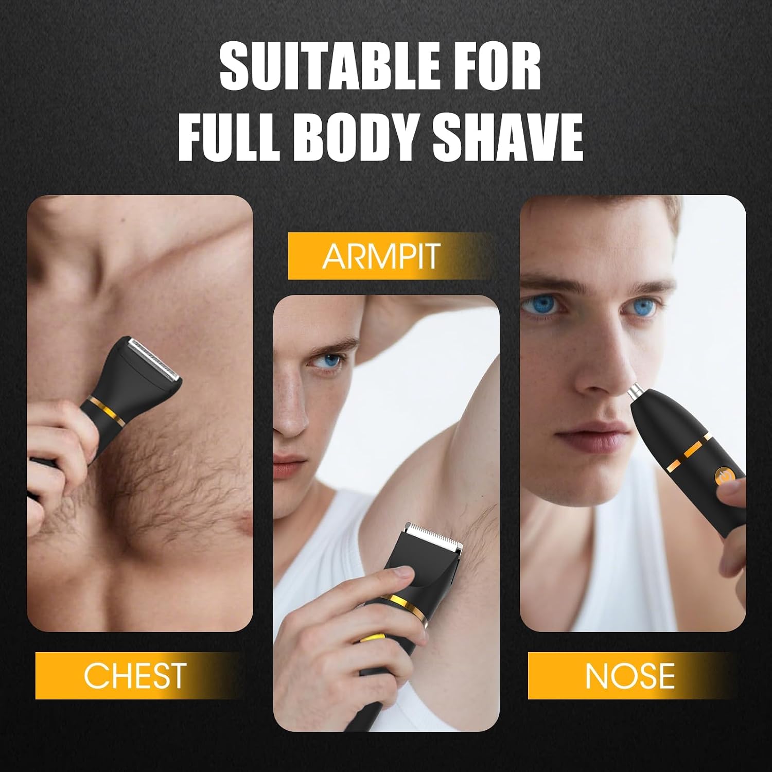 Body Trimmer for Men Woman, 3  - Men'S Grooming Ear Hair recension och pris
