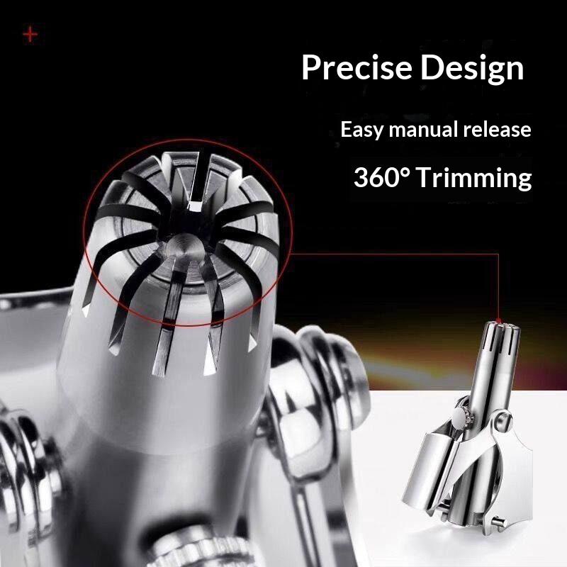 1/2PCS Manual Nose Ear Hair Tr - Men'S Grooming Ear Hair recension och pris