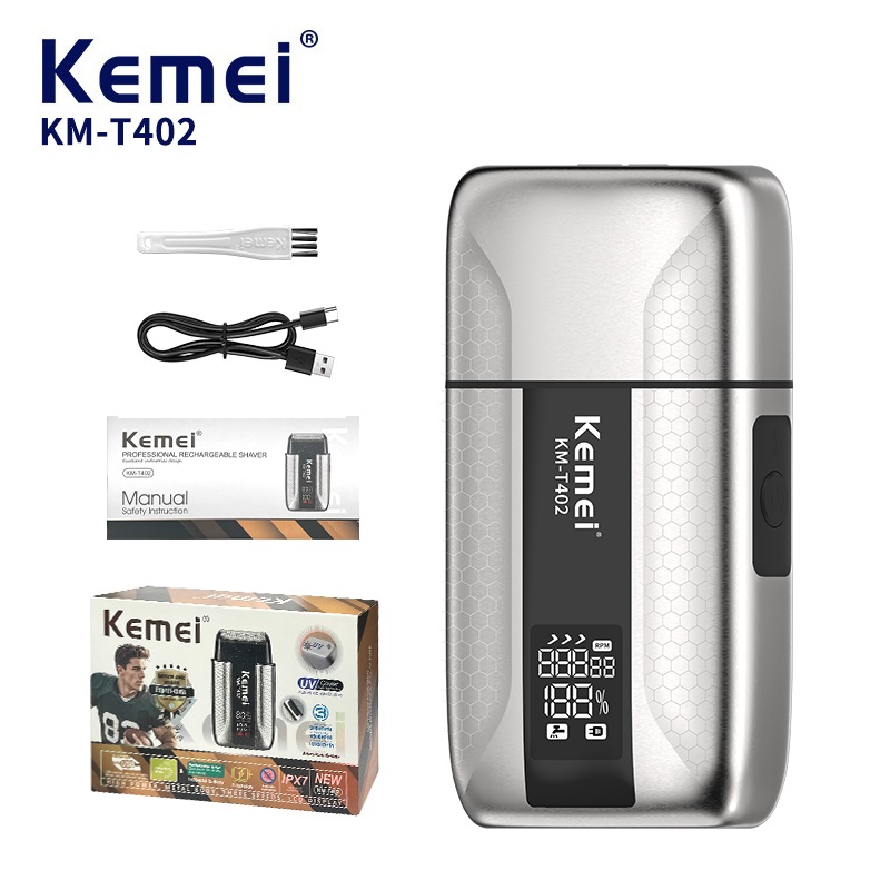 Kemei T402 Professional Barber - Men'S Grooming Tape recension och pris