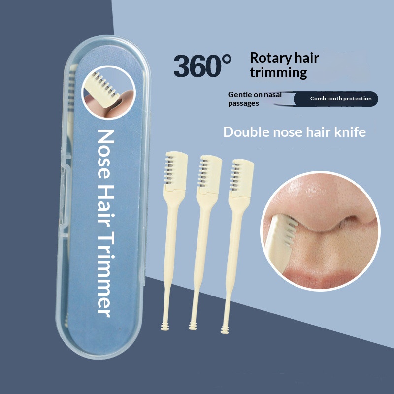 Dual‑End Manual Nose Hair Trim - Men'S Grooming Ear Hair recension och pris