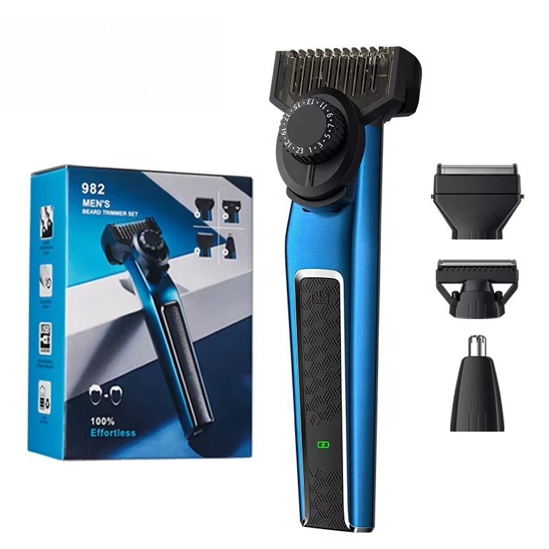 982 Men Beard Trimmer Set Hair - Men'S Grooming Ear Hair recension och pris
