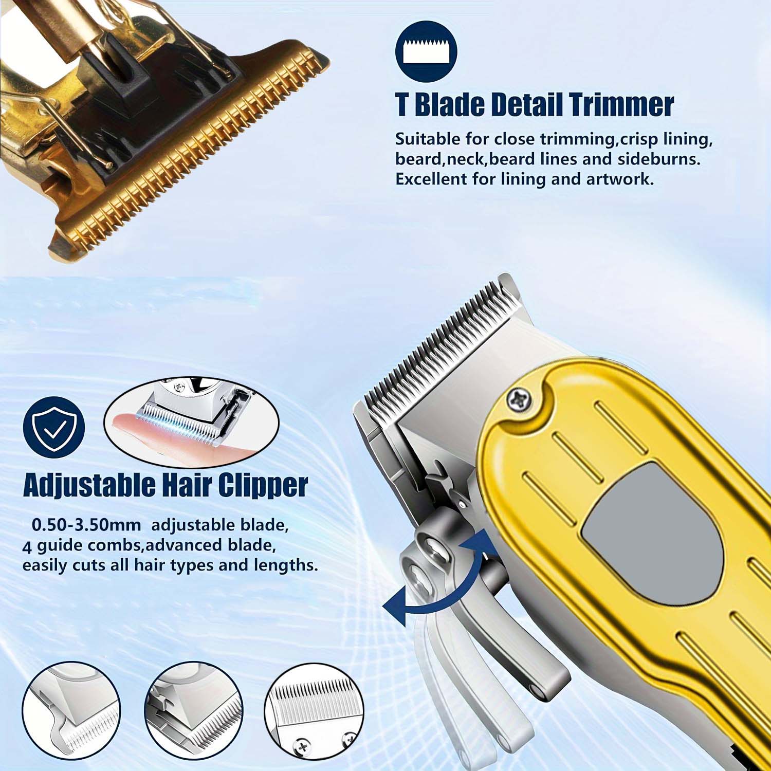 2 in 1 Electric Hair Clipper & - Men'S Grooming Guide recension och pris