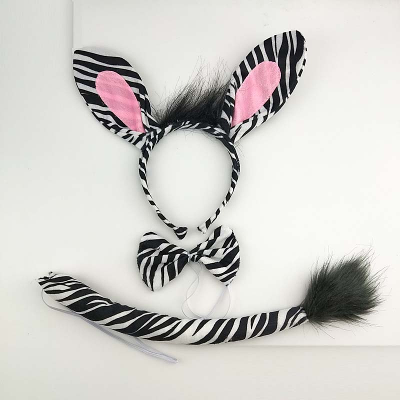 Party Boy Women Men Zebra Ear  - Men'S Grooming Tape recension och pris