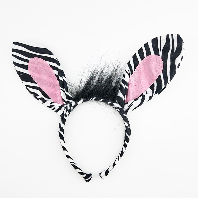 Party Boy Women Men Zebra Ear  - Men'S Grooming Tape recension och pris