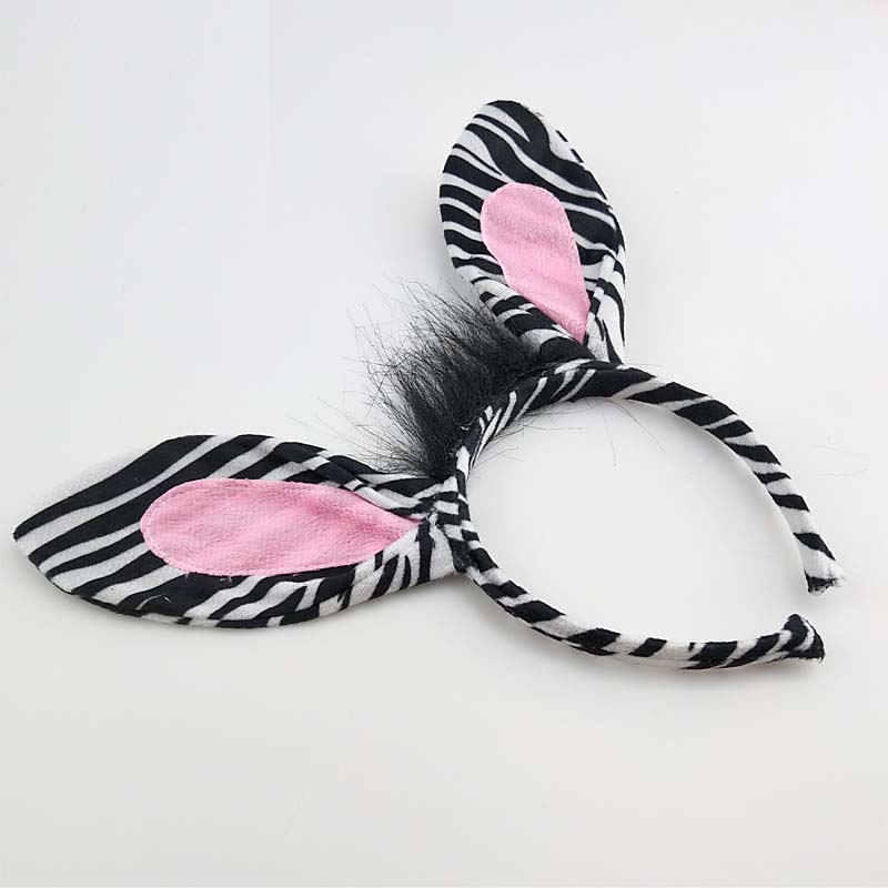 Party Boy Women Men Zebra Ear  - Men'S Grooming Tape recension och pris