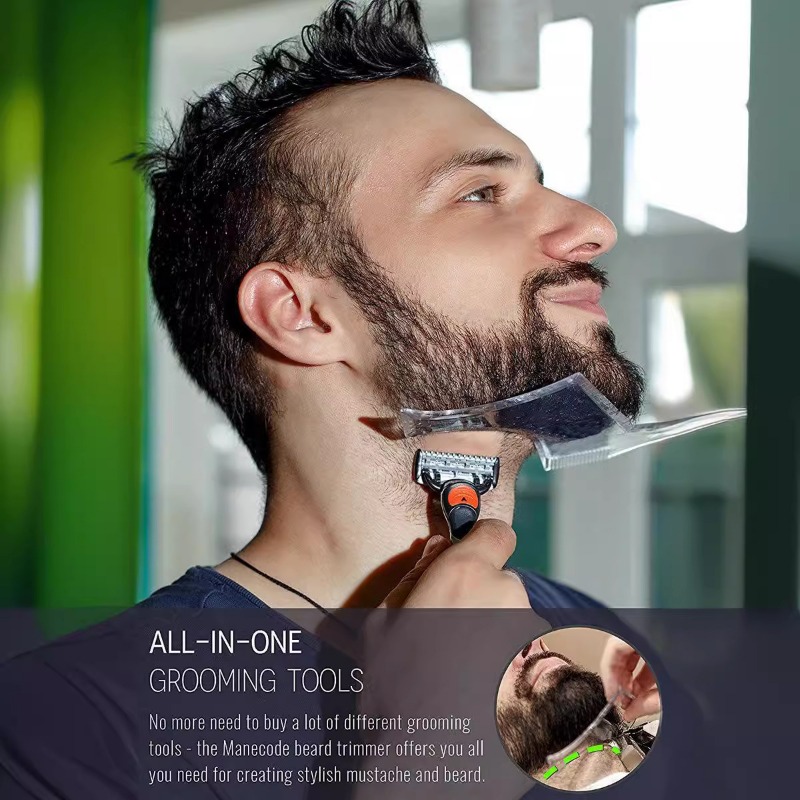 Beard Shaping Tool Mustache St - Men'S Grooming Guide recension och pris