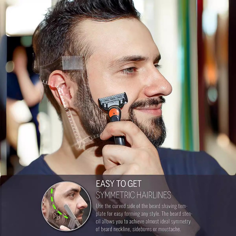 Beard Shaping Tool Mustache St - Men'S Grooming Guide recension och pris