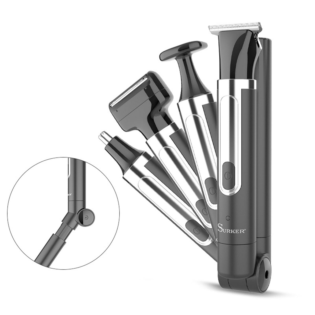 Surker 4-in-1 Shaver for Men G - Men'S Grooming Ear Hair recension och pris