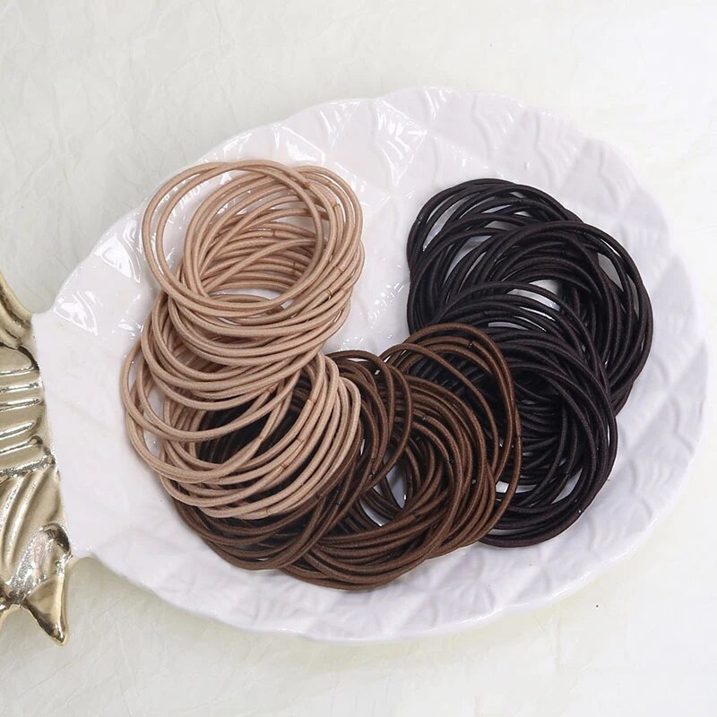 100PCS/Set Hair Ties Elastic R - Men'S Grooming Tape recension och pris